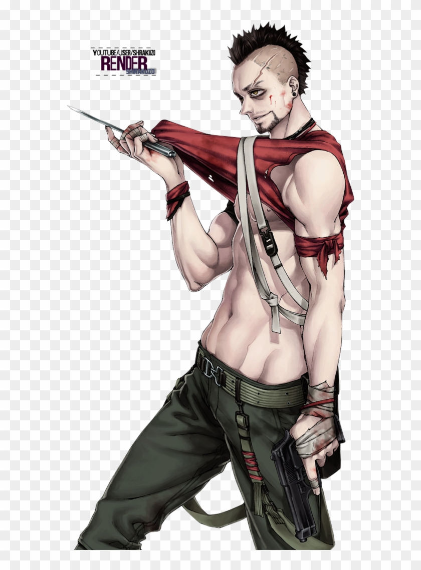Far Vaas Montenegro Render Shriox Im Kind Of A Geek - Vaas Far Cry Anime Clipart
