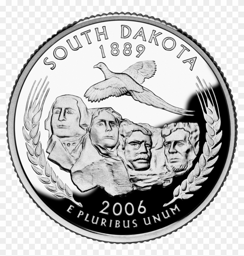 South Dakota Quarter 1,973×1,980 Pixels - South Dakota Quarter 2006 Clipart #399660