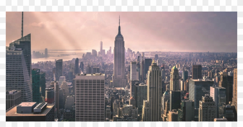 Manhattangirl-skyline , Png Download - Cityscape Clipart #399802