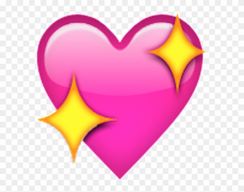 Emoji Tumblr Sticker Luz Mata Padrón Png Emoji Stickers - Emoji Heart Clipart #3900216