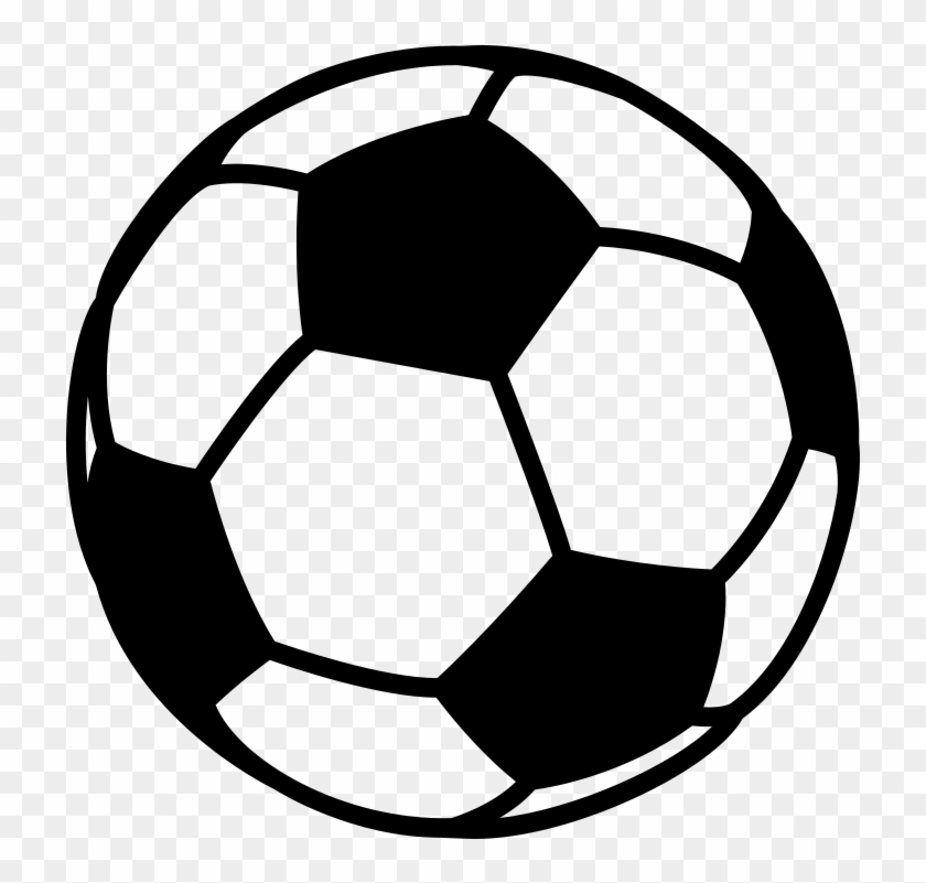 Soccer Ball Graphics Clipart Wikiclipart - Soccer Ball Emoji - Png Download #3900256