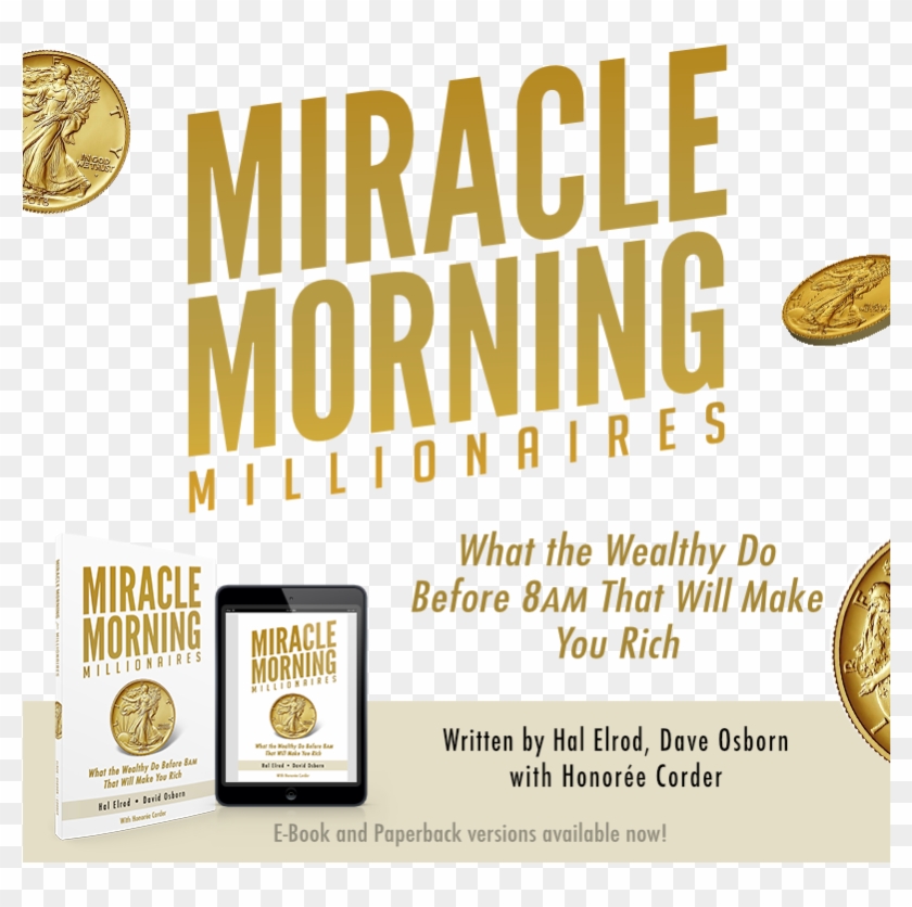 Hal Elrod - Author - Miracle Morning Millionaires Book Clipart #3901326