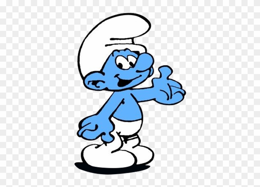 Comic Book Line Art - Smurf Ok Clipart #3901532