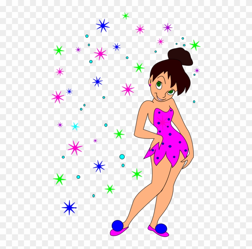 Fantasy Girl Clipart Fantasia - Clip Art - Png Download #3901534