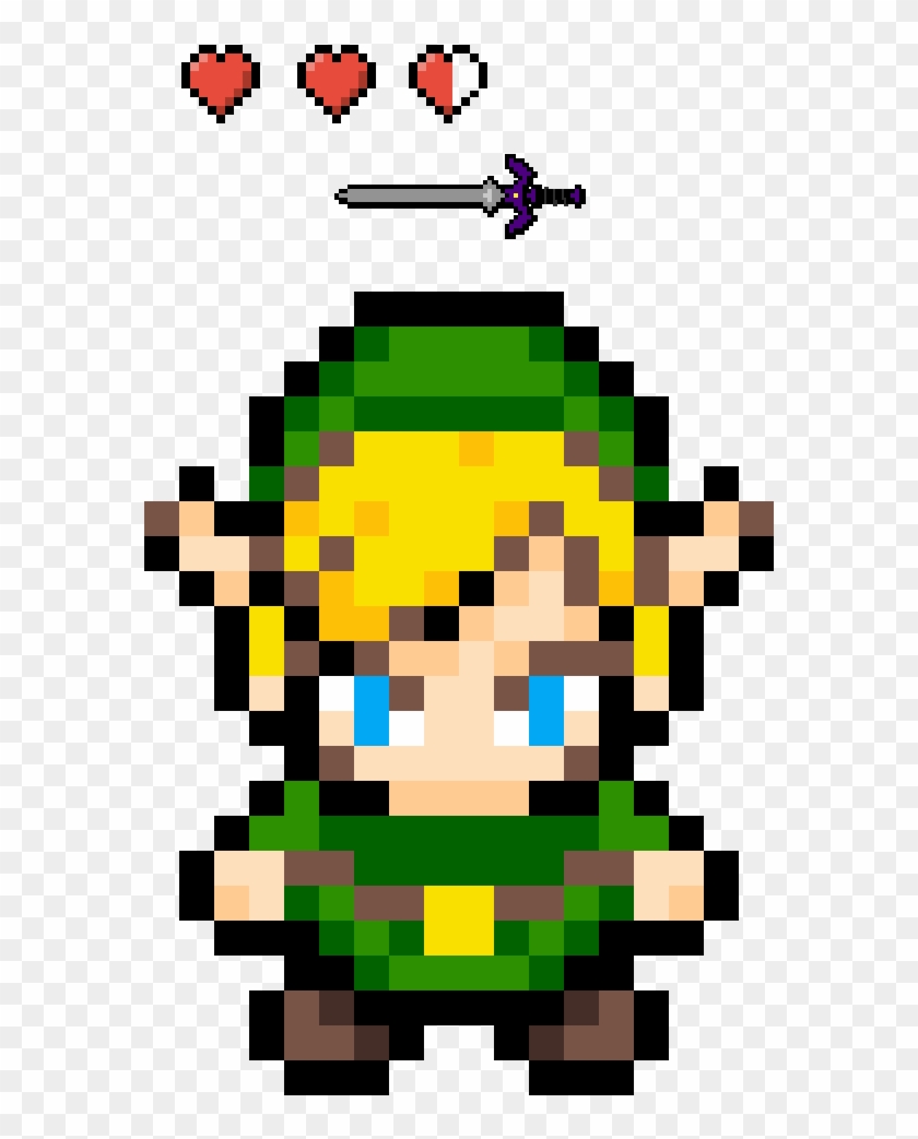 Zelda <3 - Four Swords Link Sprite Clipart #3901974