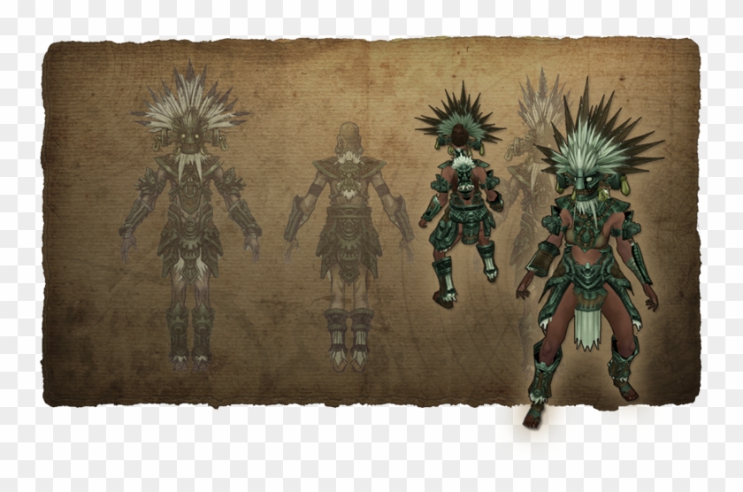 Witch Doctor Armor Set - Diablo 3 Witch Doctor Armour Sets Clipart #3902036