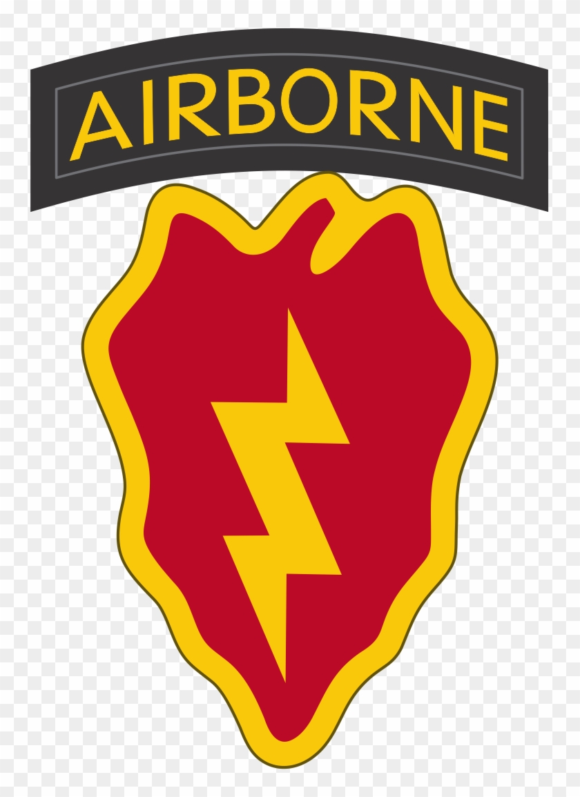 4th Bct 25th Id Ssi - 4 25 Airborne Brigade Clipart