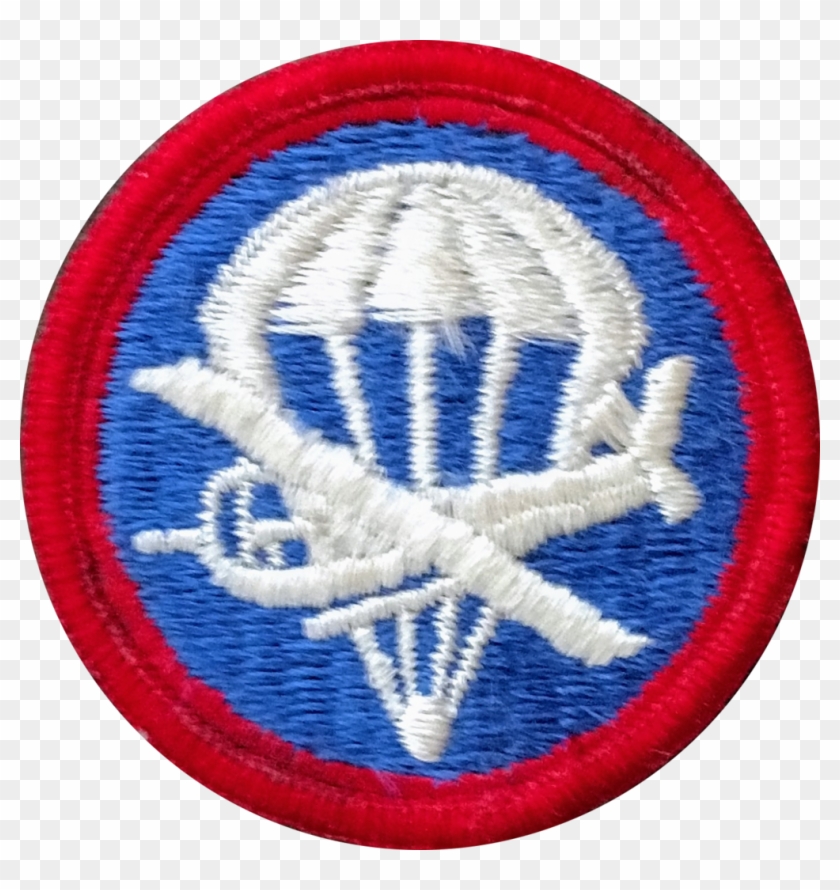 Us Army Garrison Cap Airborne Unit Patch-enlisted Version - Emblem Clipart #3902279