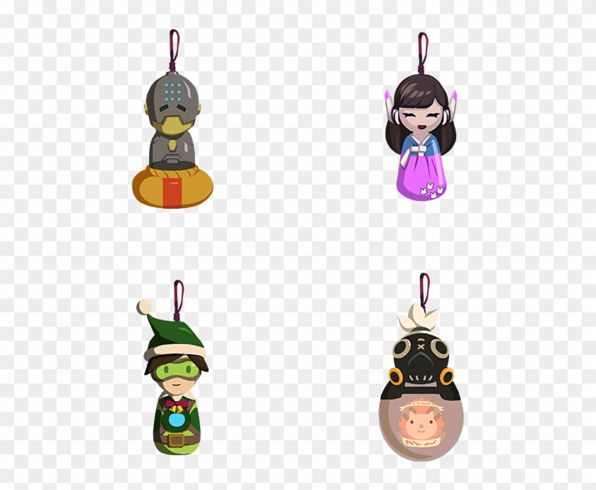 When Sombra - Overwatch Christmas Spray Ornament Clipart
