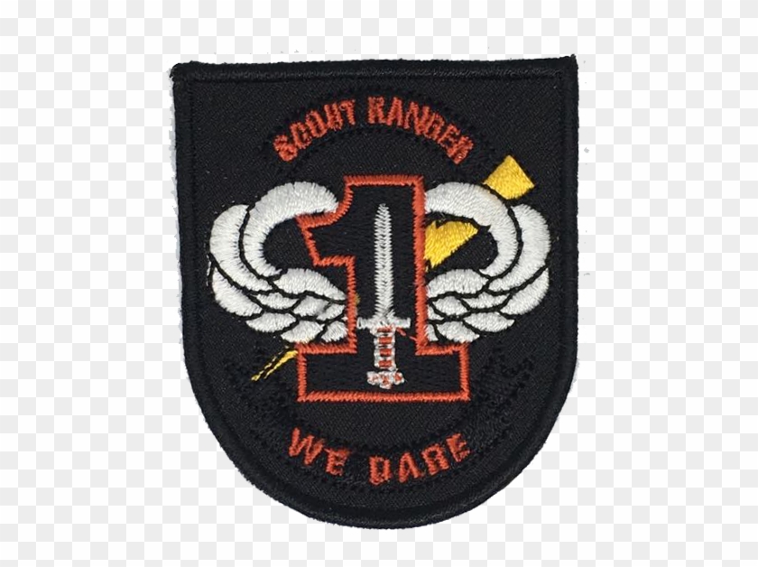 1st Scout Ranger Company Airborne ' - Scout Ranger Logo Clipart #3902639