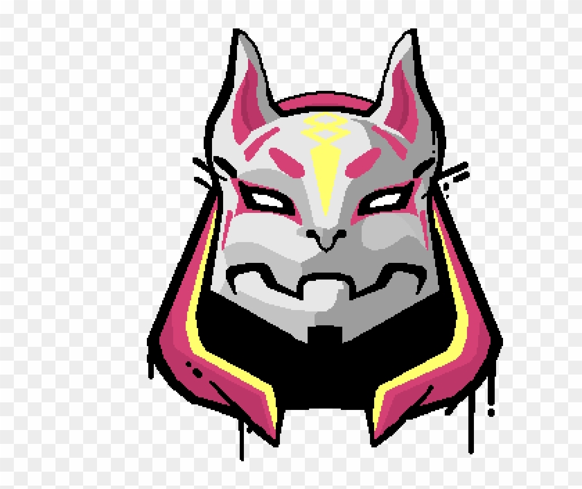 Pixilart - Spray Drawing - Fortnite Drift Mask Drawing Clipart