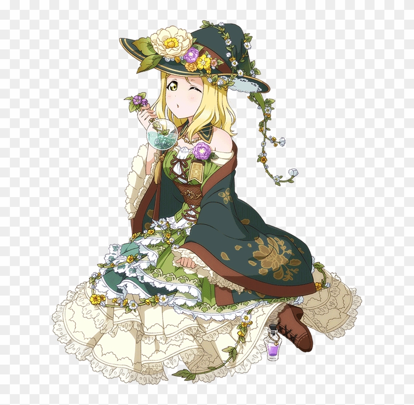 She's Not A Witchdoctor, She's A Herbalist - Love Live Witch Mari Clipart