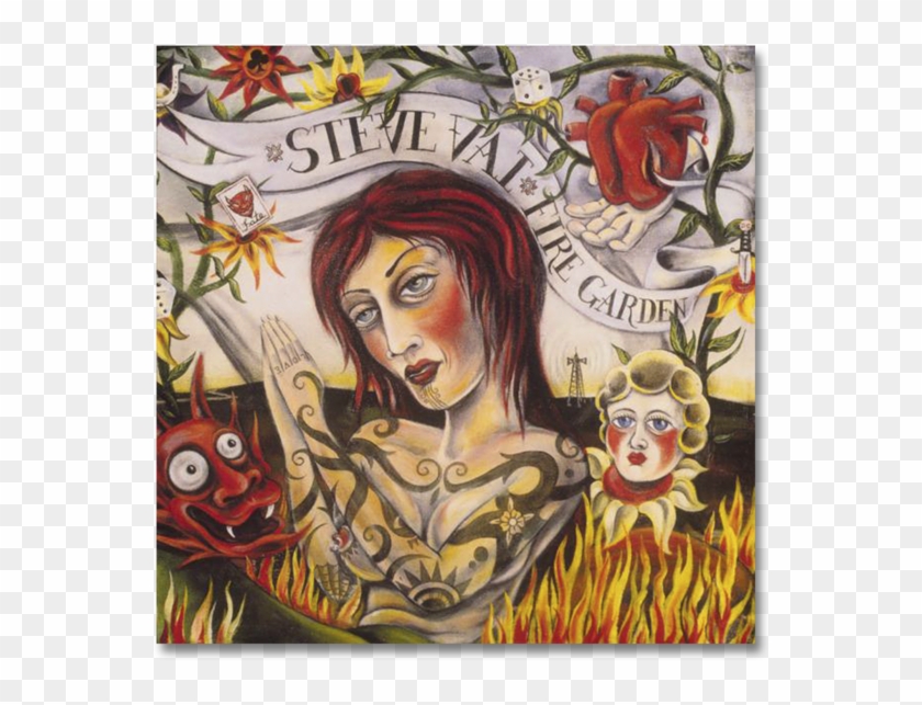 Fire Garden Cd - Steve Vai Fire Garden Clipart