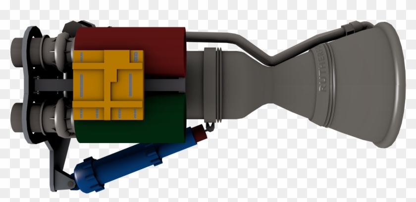 Df7hjvl - Electron Rocket Rutherford Engine Clipart