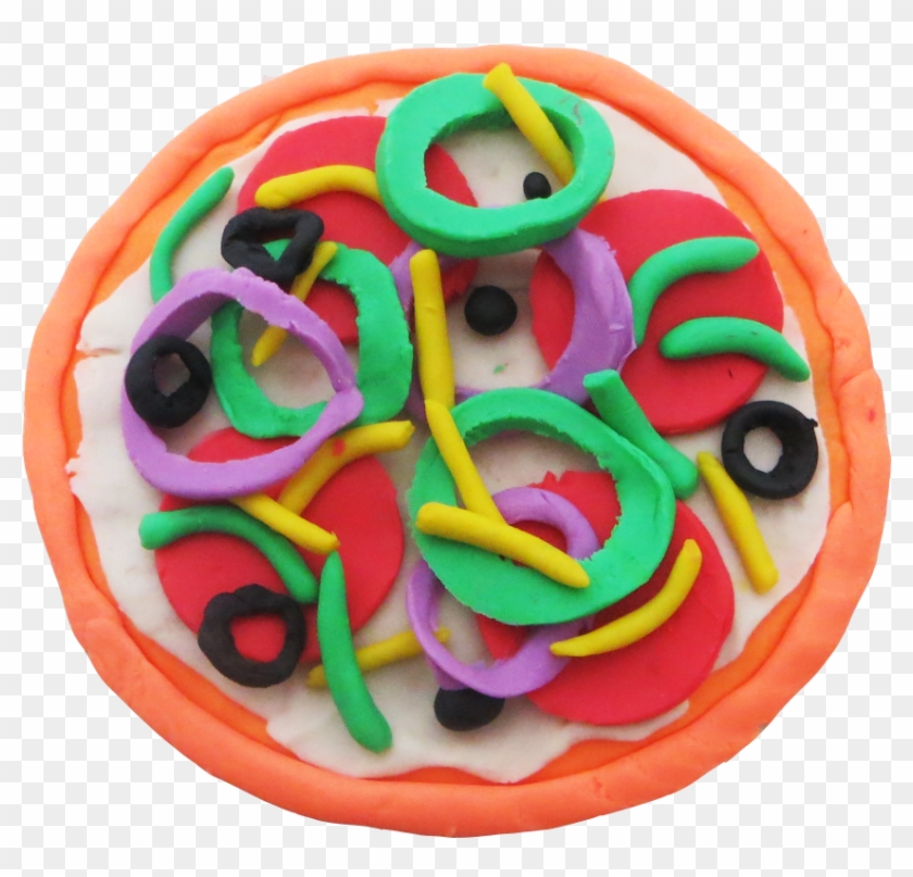 Play Doh Food - Pate A Modeler Pizza Clipart #3903424