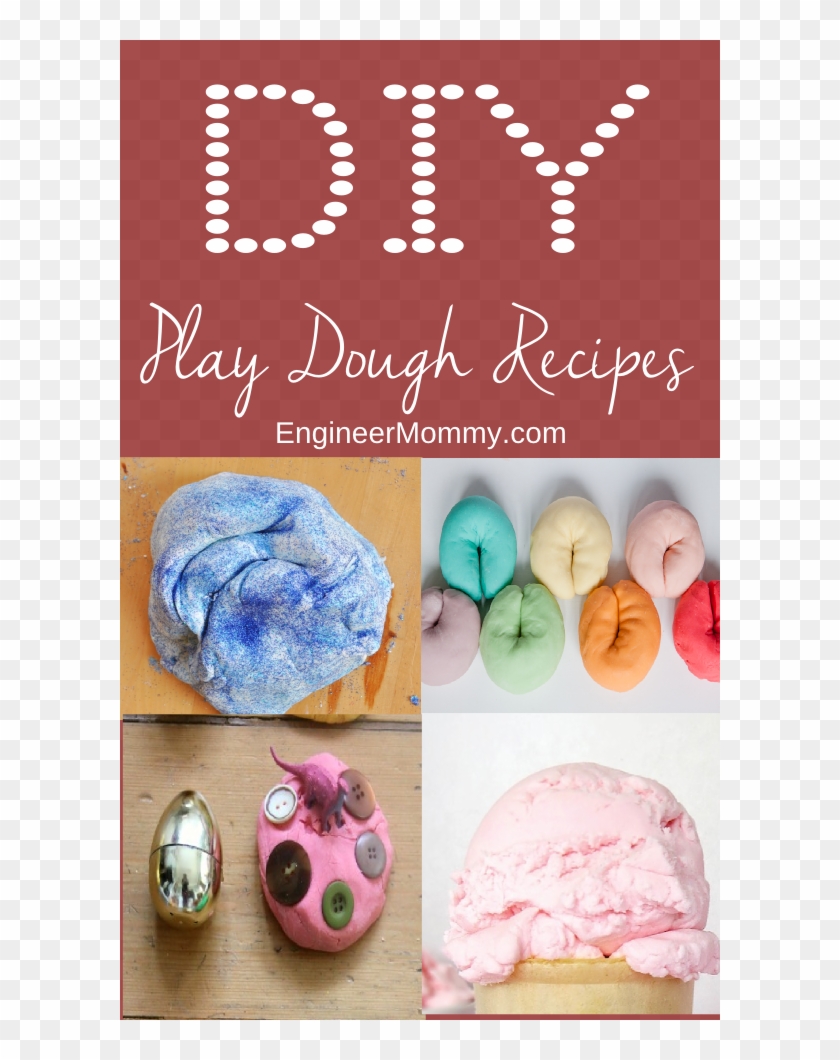 Diy Homemade Play Dough Recipes - Fondant Clipart #3903487