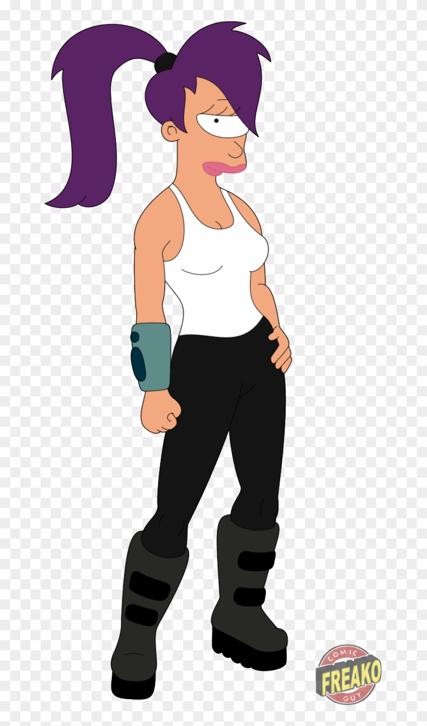 Leela Is Fry's Love Interest Throughout All Of Futurama - Deviantart Leela Futurama Clipart