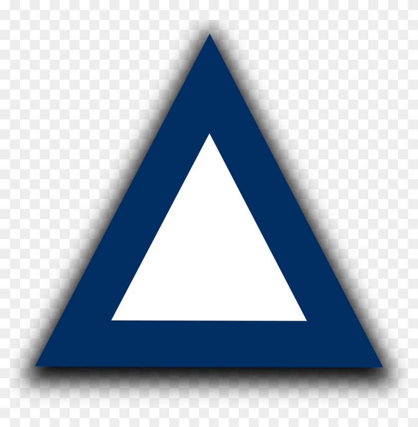 Three Sided Geometric - Triangle Clipart #3903767