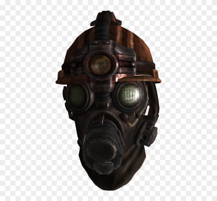 Side Drawing Gas Mask - Fallout Clipart