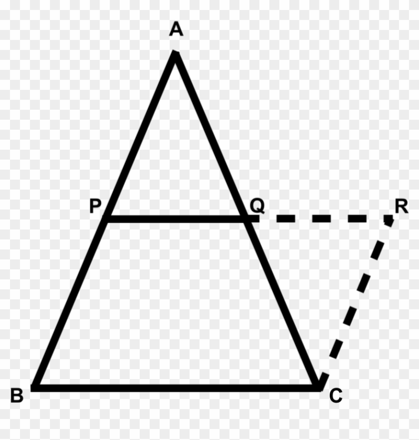 In Triangle Abc, D And E Are Midpoints Of Ab And Ac - Triangle Clipart #3904028