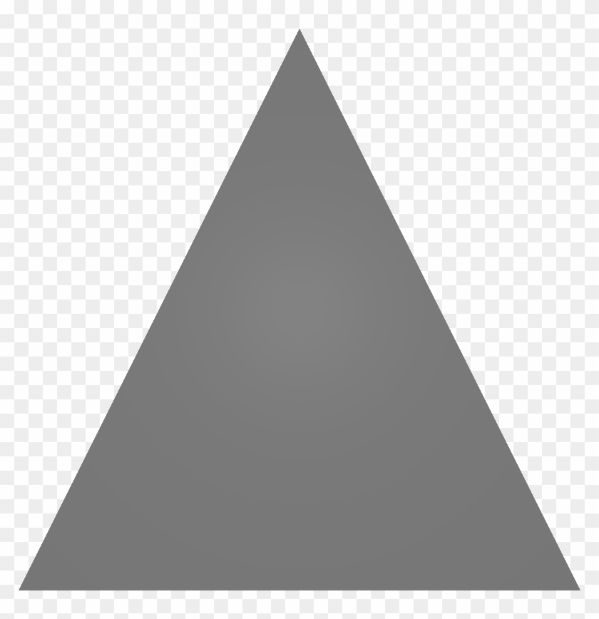 Picture Of Unturned Item - Gray Triangle Clipart #3904085