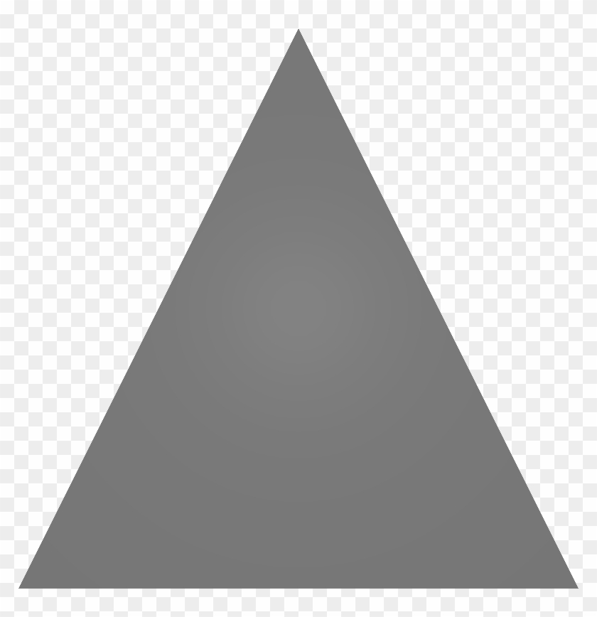 Picture Of Unturned Item - Gray Triangle Clipart #3904085
