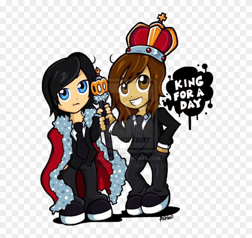 Is This Your First Heart - Pierce The Veil King For A Day Chibi Clipart #3904285