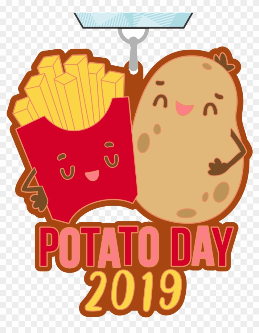 2019 Potato Day 1 Mile, 5k, 10k, - Potato Cartoon Transparent Clipart #3904428