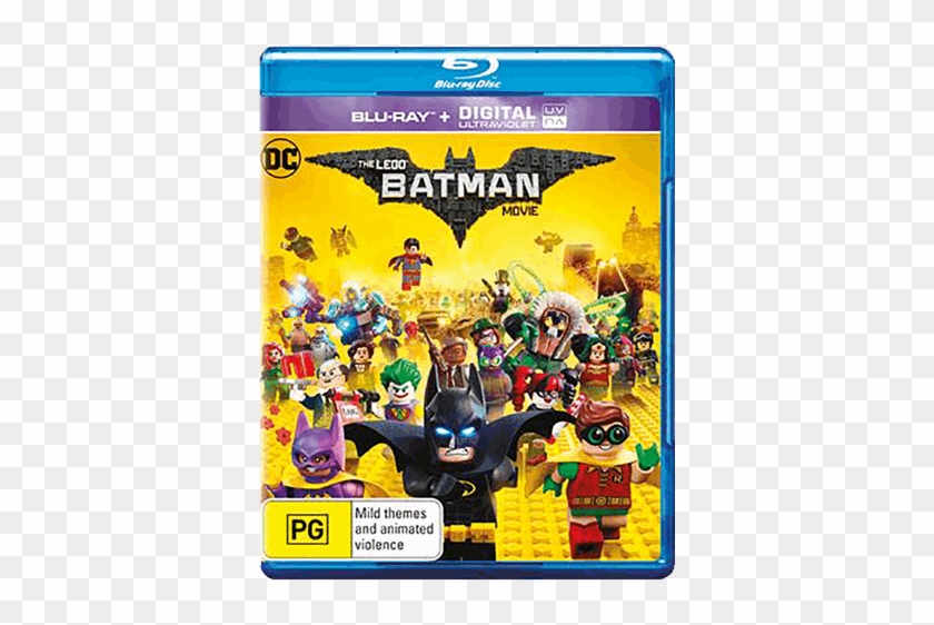 Blu-ray And Dvds - Lego Batman O Filme Blu Ray Clipart #3904472