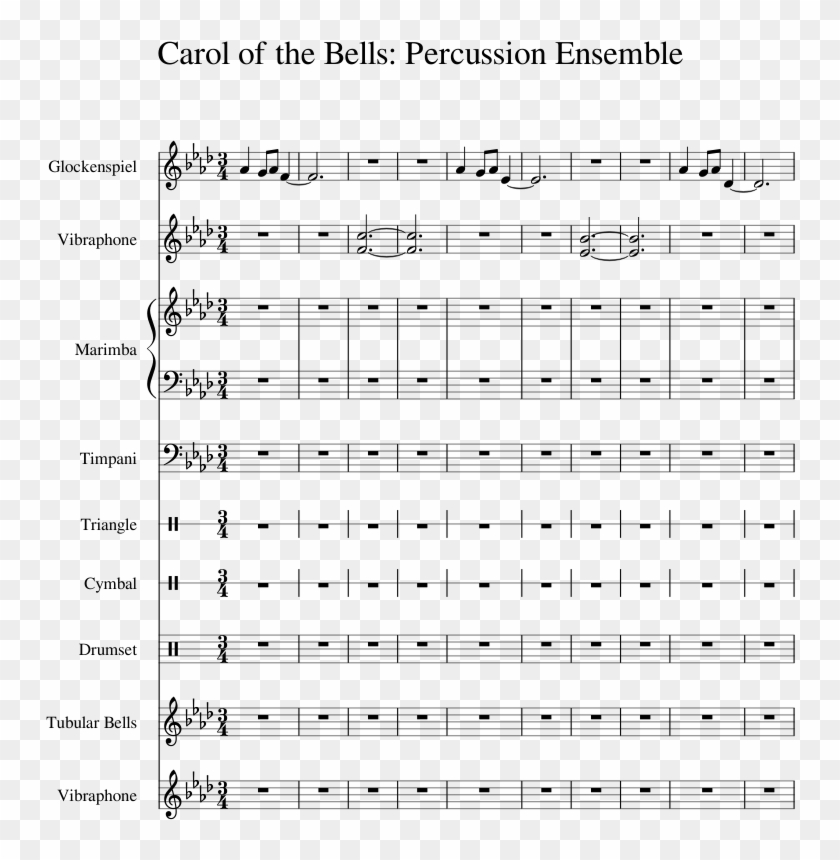 Print - Fantasia On Greensleeves Piano Sheet Clipart #3904785