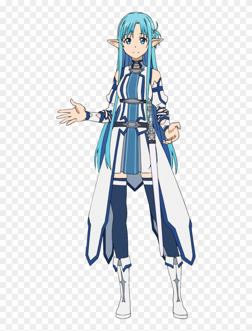 Asuna Yuuki Alo Cosplay Clipart