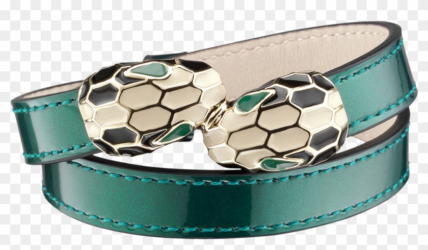 Bulgari Serpenti Bracelet Leatherbulgari Serpenti Wrap - Bracelet En Cuir Bulgari Clipart #3905248