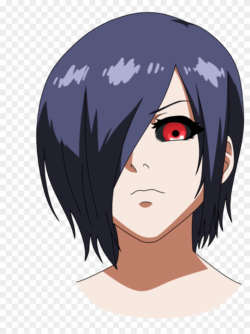Tokyo Ghoul, Naruto, Concept - Touka Tokyo Ghoul Face Clipart