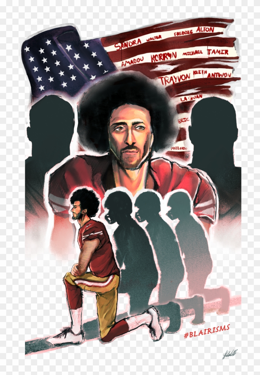 Kaepernick Protest Collection Tagged "women's Running - Poster Clipart