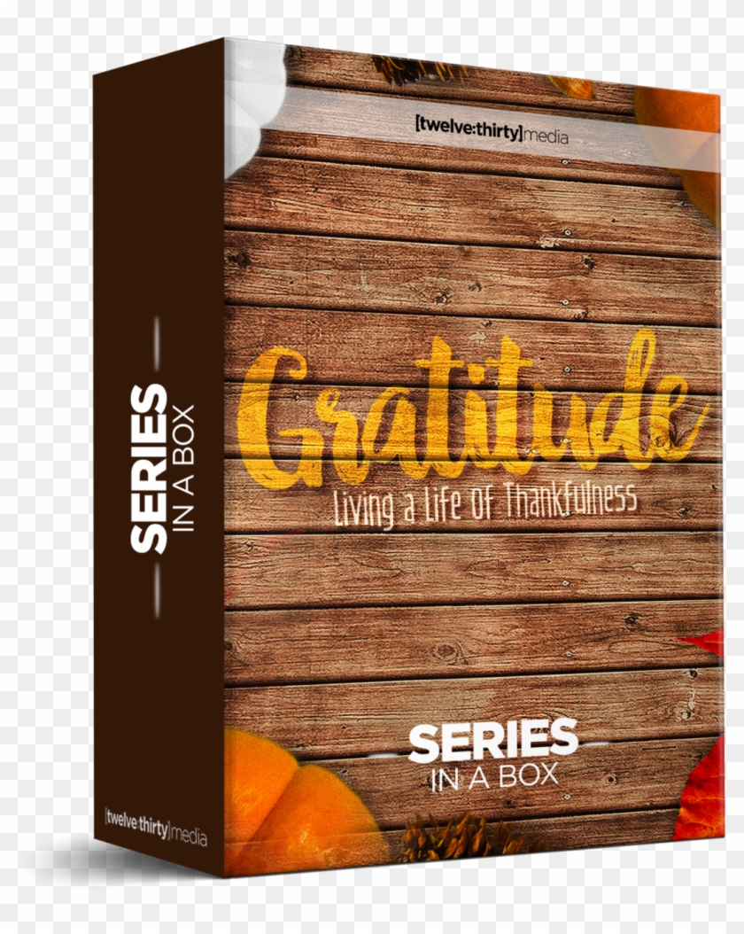 Gratitude - Box - Plywood Clipart #3906382