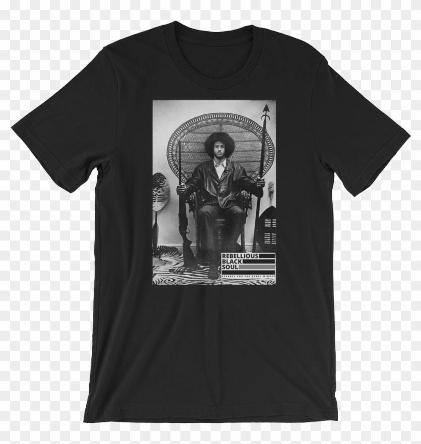 Huey Newton Seated In Wicker Chair Clipart #3906544