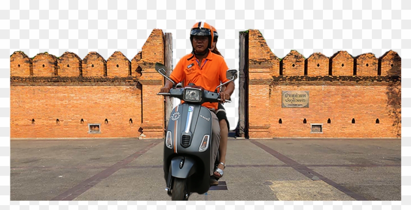 Plan Your Chiang Mai Adventure - Vespa Clipart
