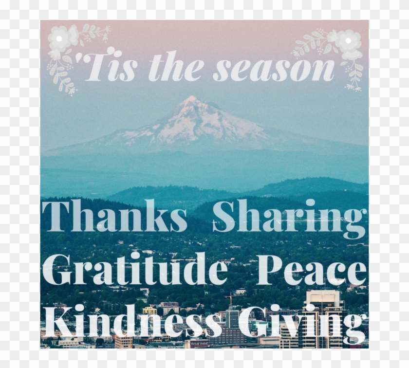 'tis The Season For Gratitude - Poster Clipart