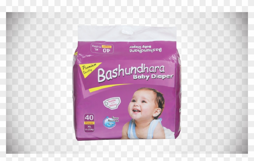 Bashundhara Baby Diaper - Baby Clipart #3907310
