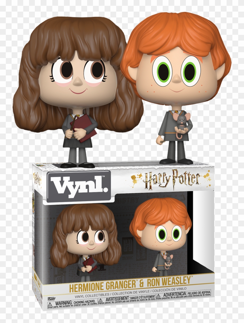 Hermione And Ron Vynl - Funko Vinyl Harry Potter Clipart