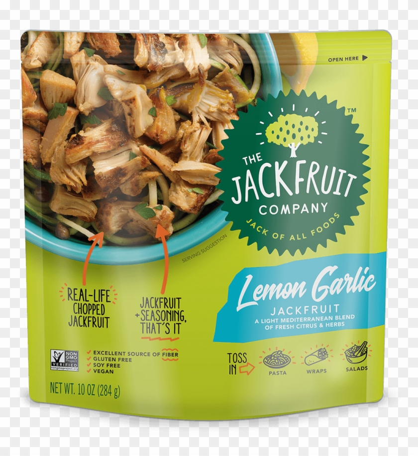 Lemon Garlic Jackfruit - Jackfruit Company Tex Mex Review Clipart