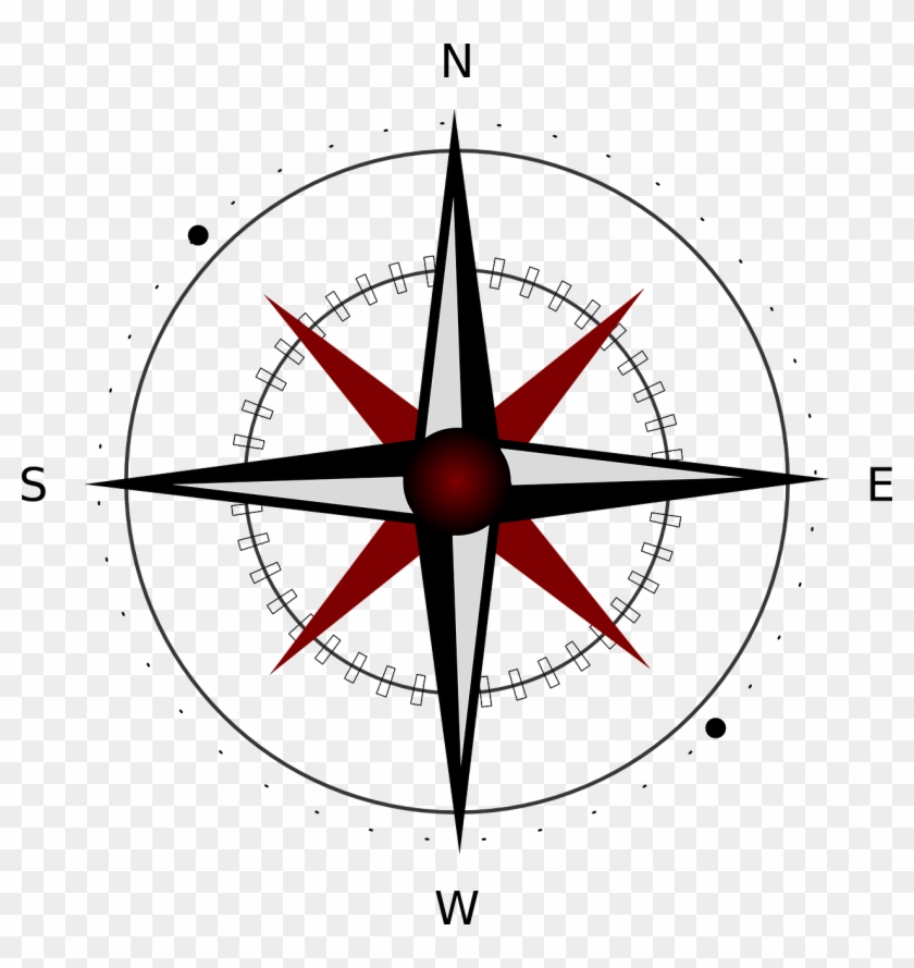 Direction On A Map Clipart