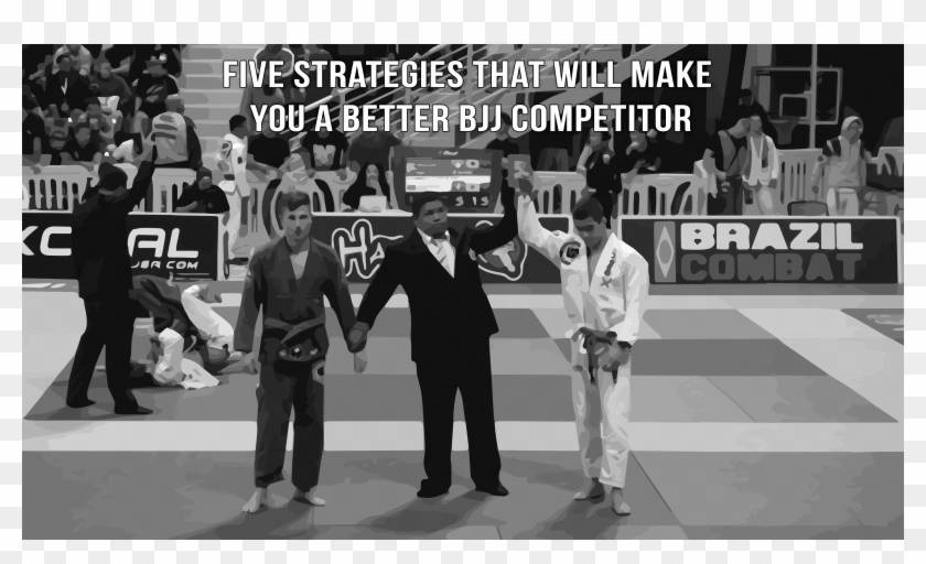 Five Strategies That Will Make You A Better Bjj Competitor - Crowd Clipart