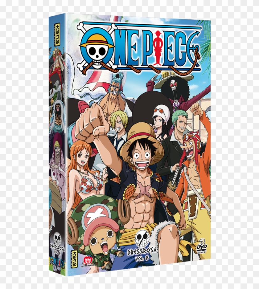 3d Op Dressrosa - One Piece Coffret Dressrosa Vol 8 Clipart #3908278