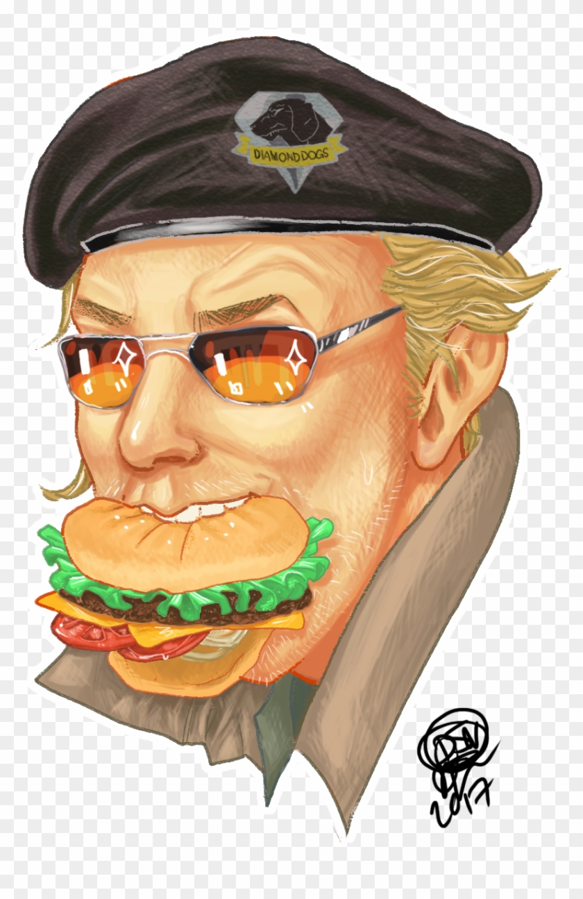 Metal Gear Solid, Buns, Snake, Bread Rolls, Vans, A Clipart #3908280