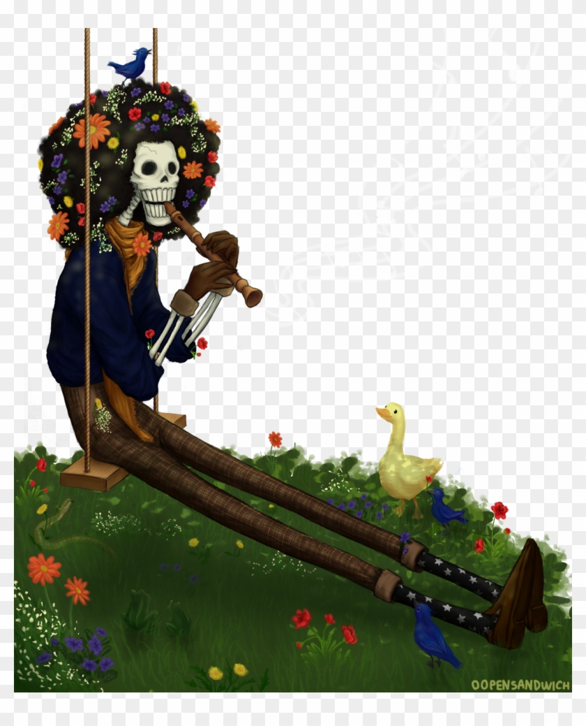 One Piece Images Brook Hd Wallpaper And Background - Illustration Clipart