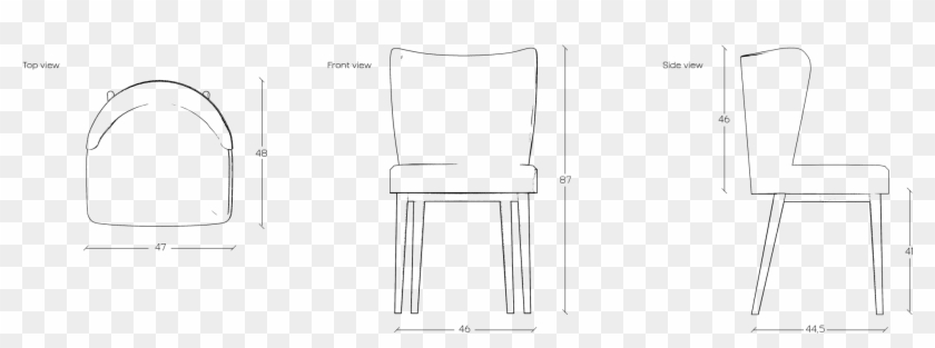 Arch Tsiklioti Dimensions - Chair Clipart