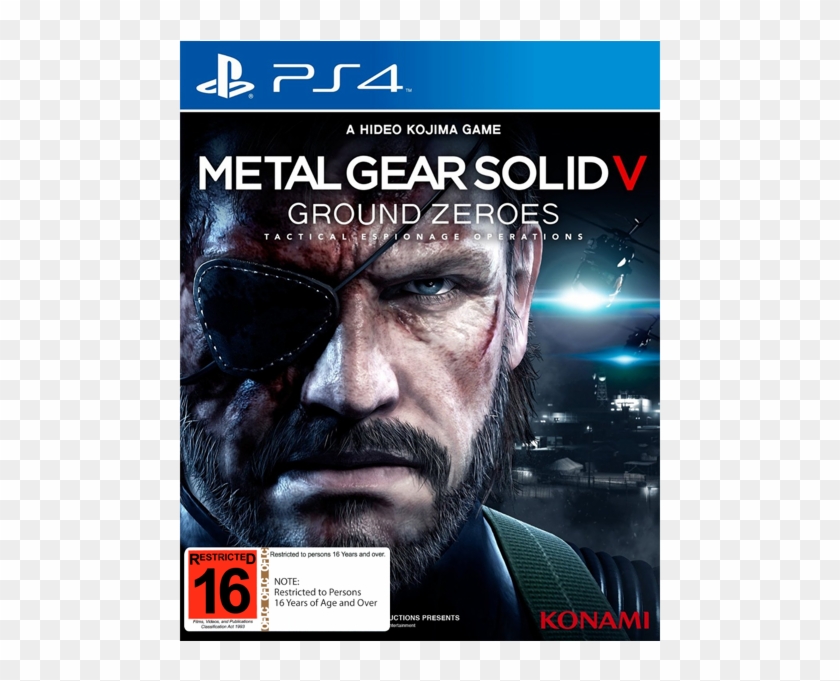Ps3 Metal Gear Solid V Ground Zeroes Clipart #3908385