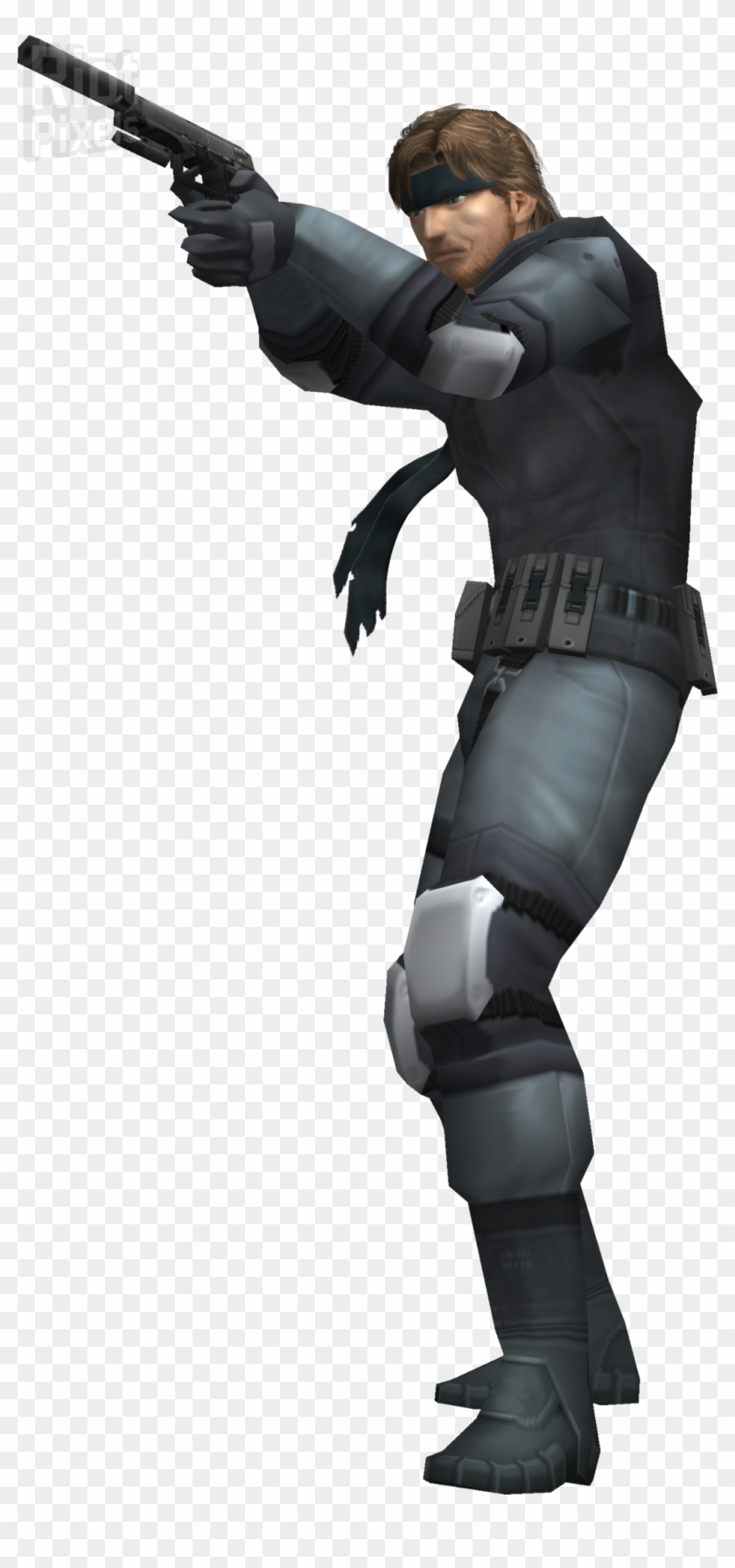 5 April - Metal Gear Acid Solid Snake Clipart