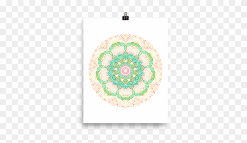 Colorful Cactus Art Mandala Art Spiritual Art California - Circle Clipart